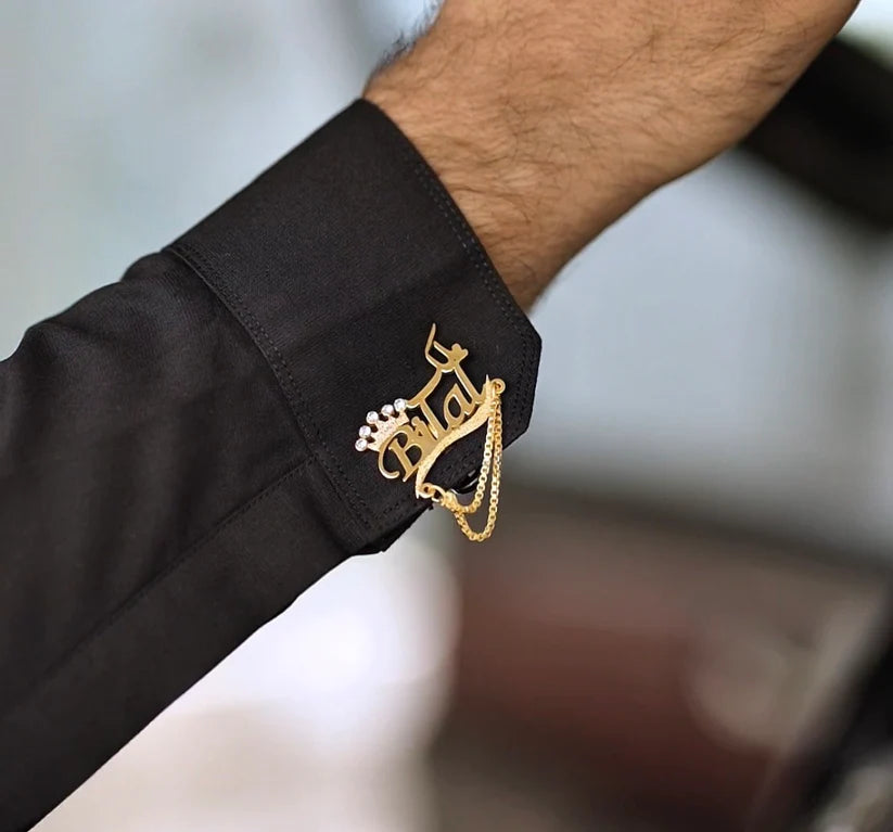 Cast Urdu Cufflinks